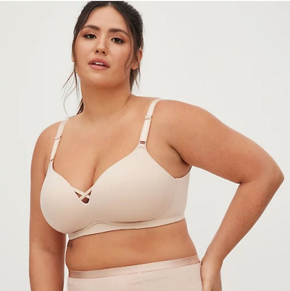 Torrid Curve Bra in Rose Dust
